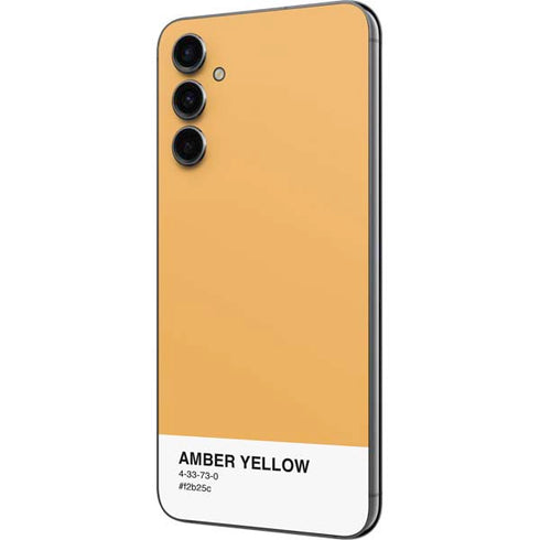 Amber Yellow Galaxy A14 5G Skin